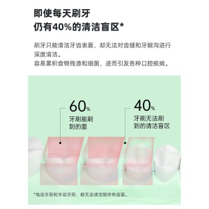 美的电动冲牙器 型号MC-BL0101便携式正畸牙齿缝结石水牙线家用口腔清洁洗牙神器