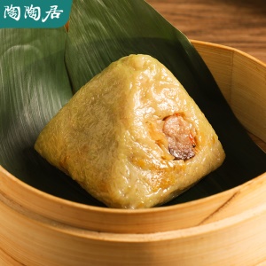 陶陶居干贝裹蒸粽200g传统特产手工猪肉干贝新鲜粽子真空包装早餐