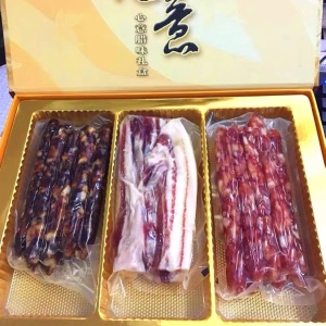 广州酒家秋之风心意腊味礼盒900g广东广式香肠腊肠腊肉年货送礼包