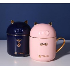 特美刻陶瓷杯（猪） :   TC85005